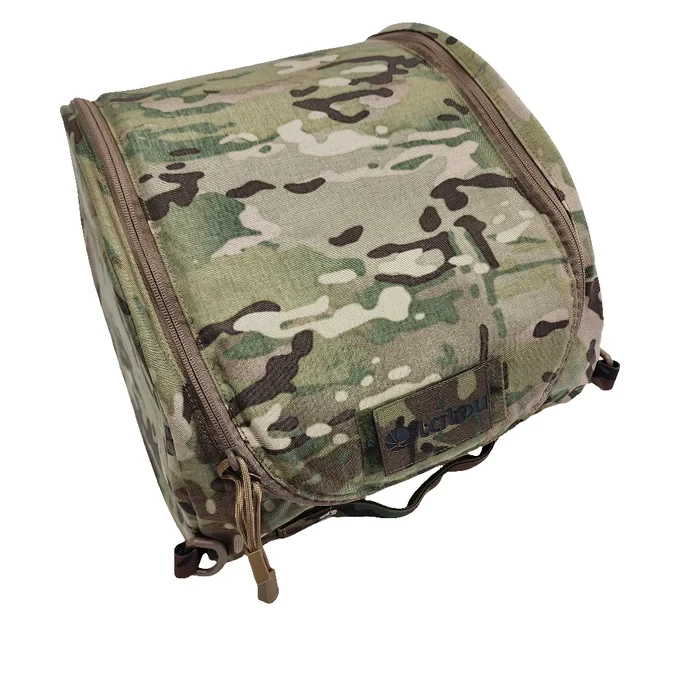 Operators Bag — MultiCam open with helmet inside