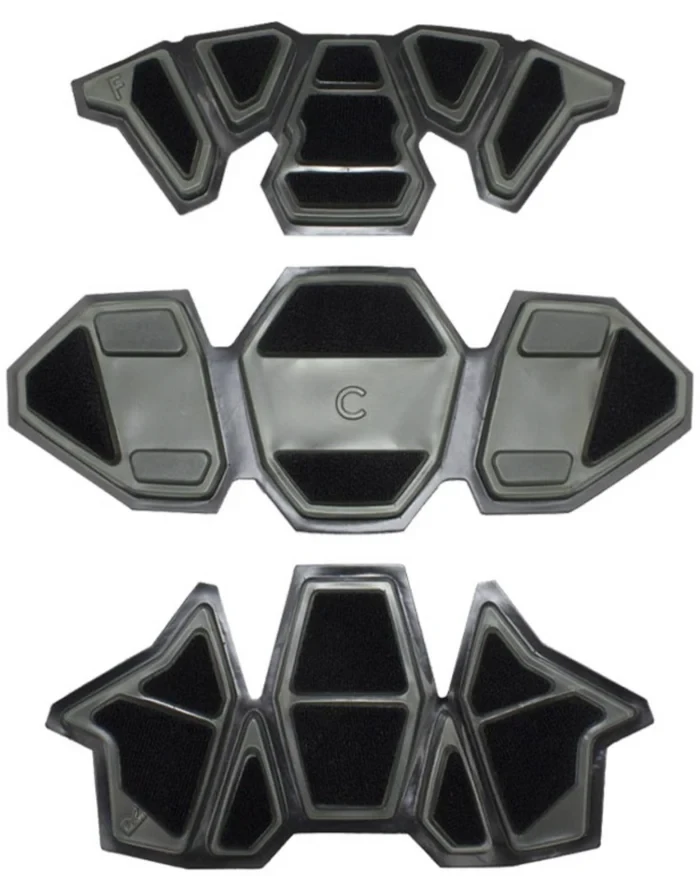 D3O Halo pads coque rigide — structure interne